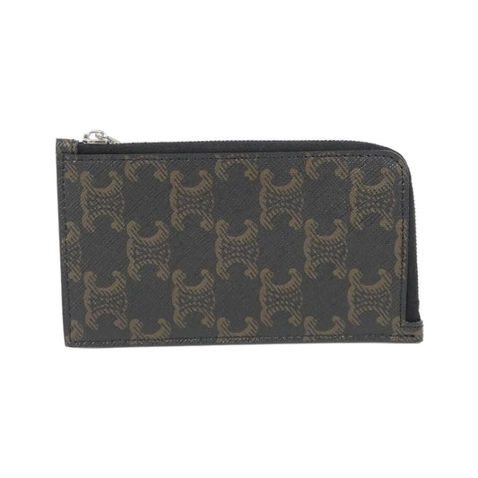 Celine Coin Case Coin Purse Black