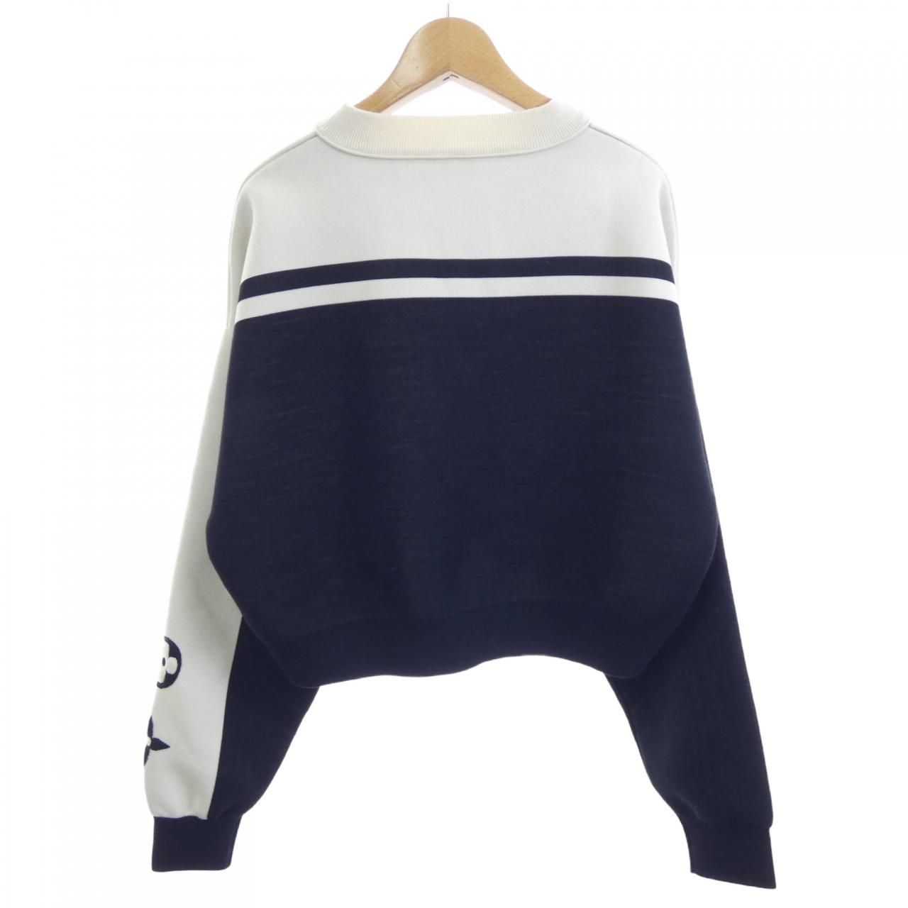 Louis Vuitton Block Knit Cropped Sweater — view 2