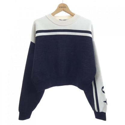 Louis Vuitton Block Knit Cropped Sweater
