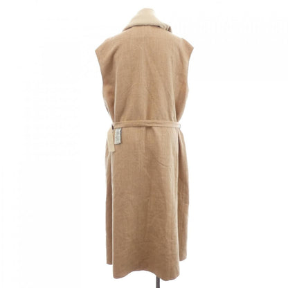 Hermes Long Vest Brown — view 2