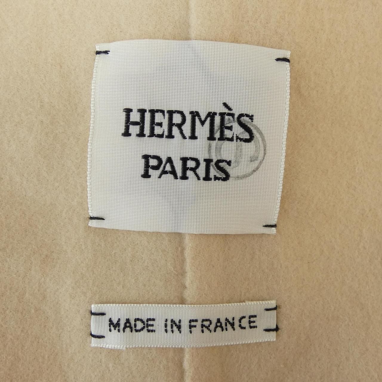 Hermes Long Vest Brown — view 4