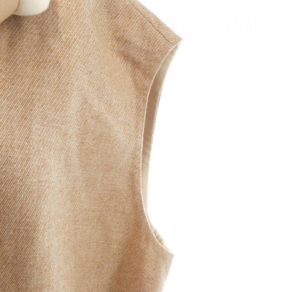 Hermes Long Vest Brown — view 6