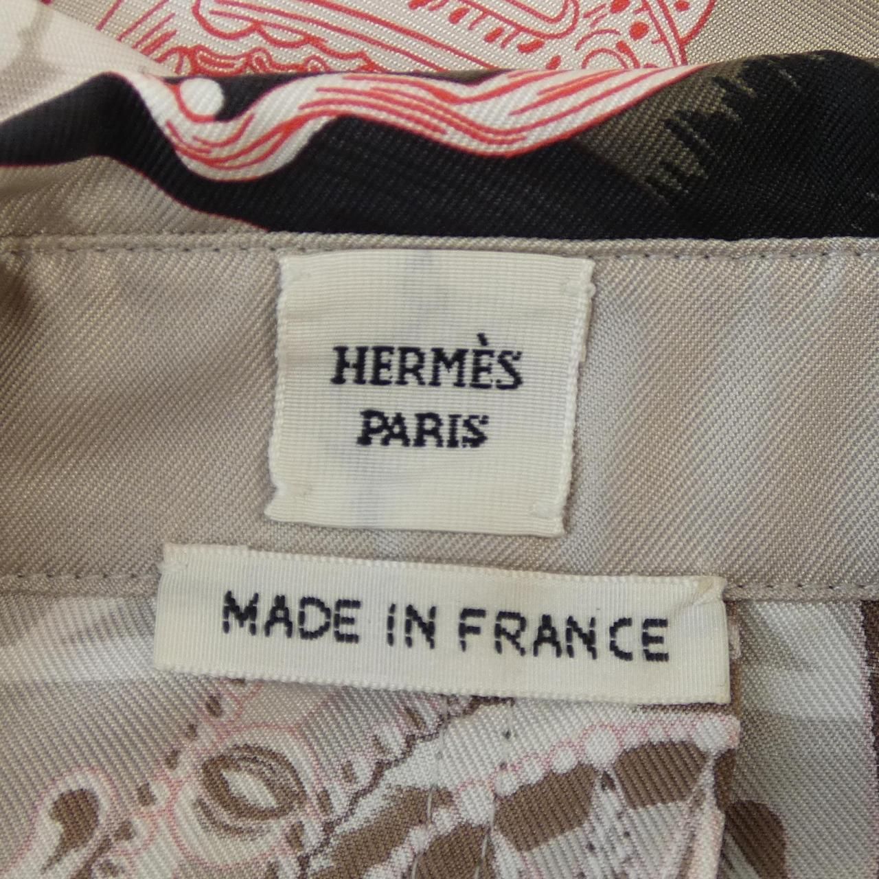 Hermes Twill Laine Shirt — view 4
