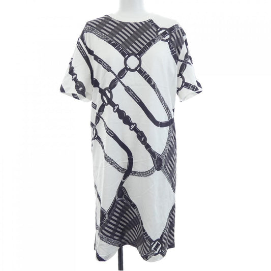 Hermes Coaching Remix Cutdress Dress