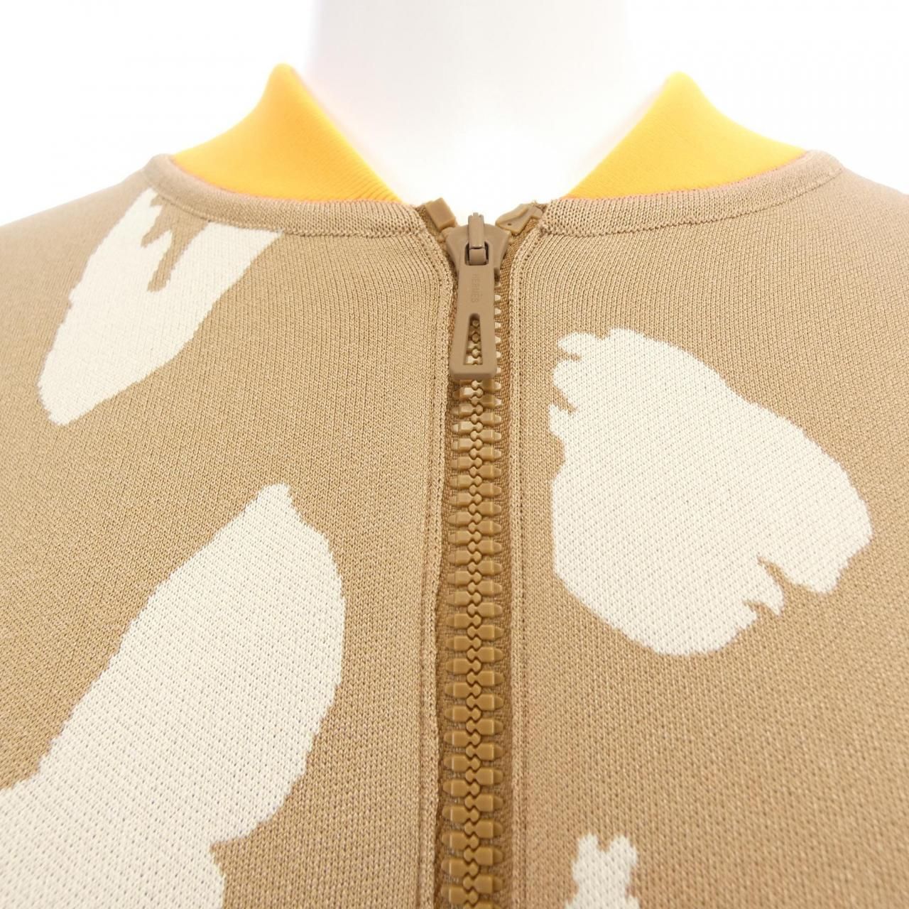 Hermes Jungle Love Fluo Twill Laine Jacket — view 6