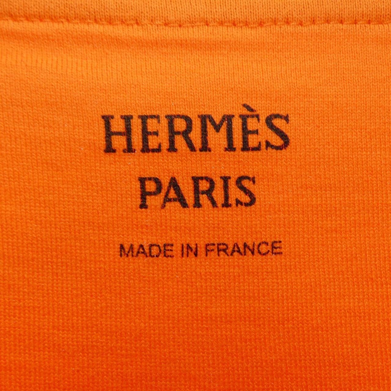 Hermes Cut Dress Orange — view 4