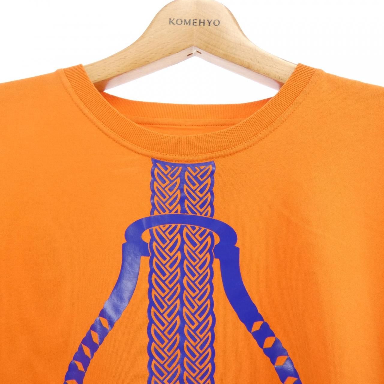 Hermes Cut Dress Orange — view 5