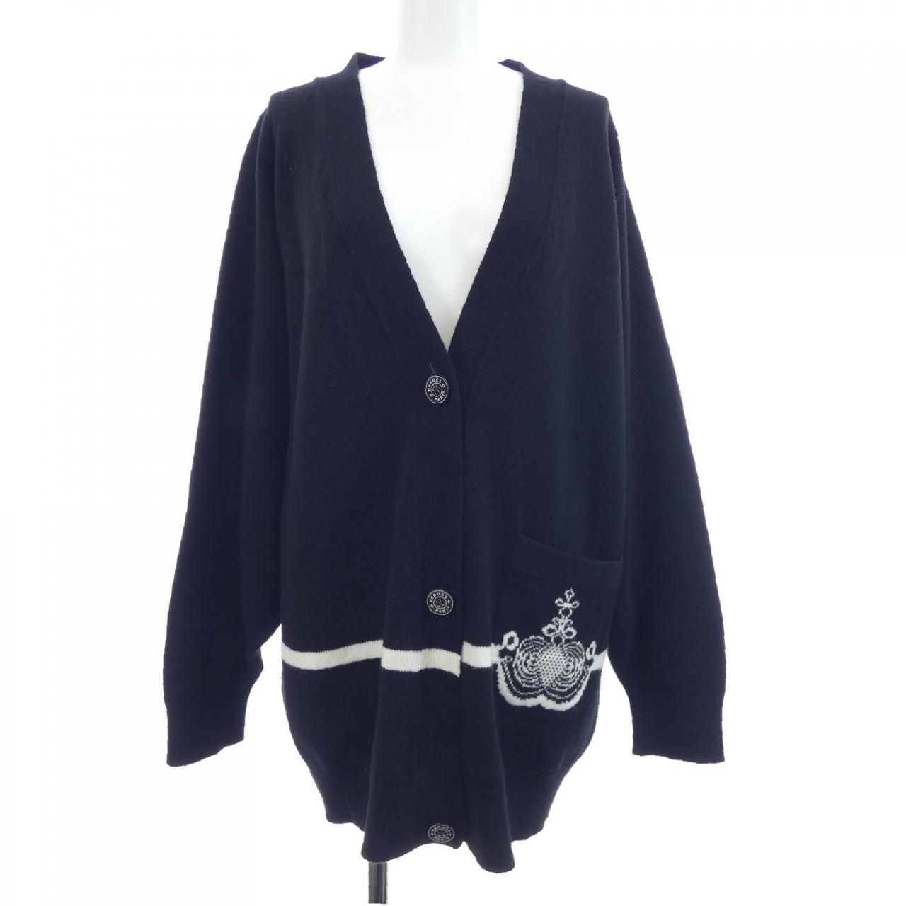 Hermes Cardigan Black
