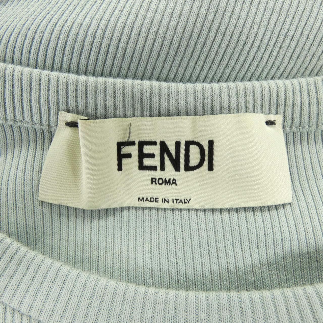 Fendi Anqm T-Shirt Green — view 5