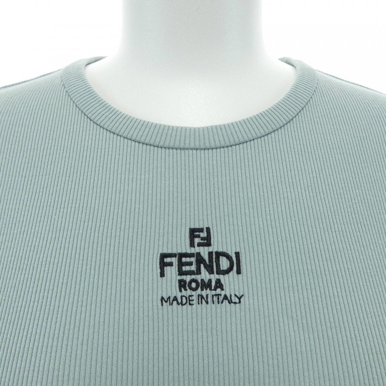 Fendi Anqm T-Shirt Green — view 6