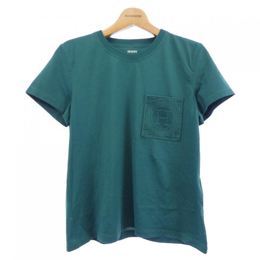 Hermes Mosaic T-Shirt Green