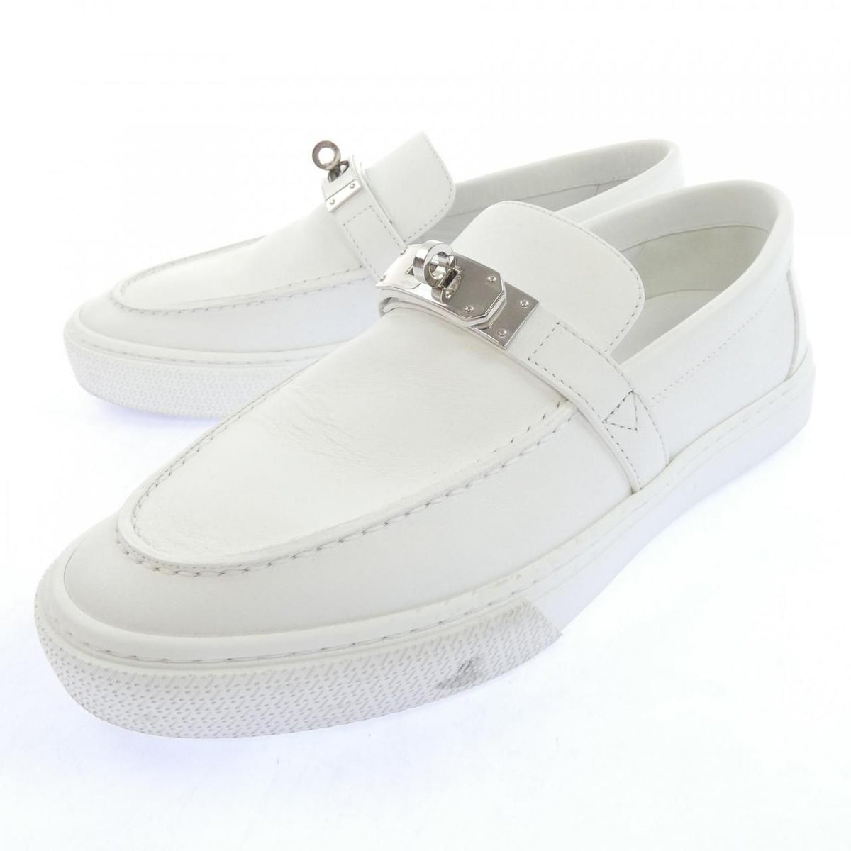 Hermes Game Kelly Buckle Shoes — view 3
