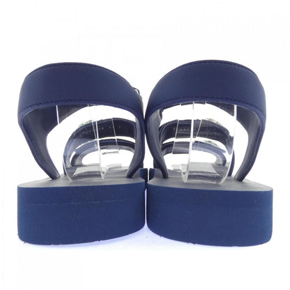 Chanel Sandals Navy — view 5