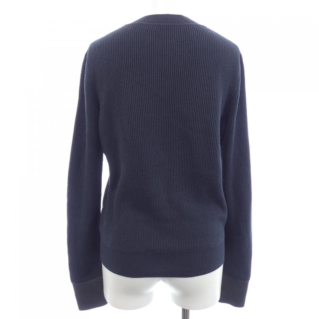 Hermes Knit Sweater Navy — view 2