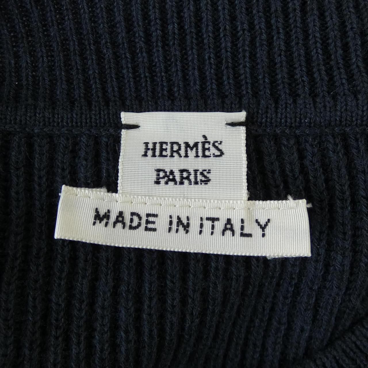 Hermes Knit Sweater Navy — view 4