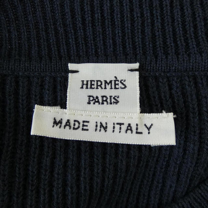 Hermes Knit Sweater Navy — view 4