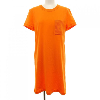 Hermes Mosaic Cut Dress