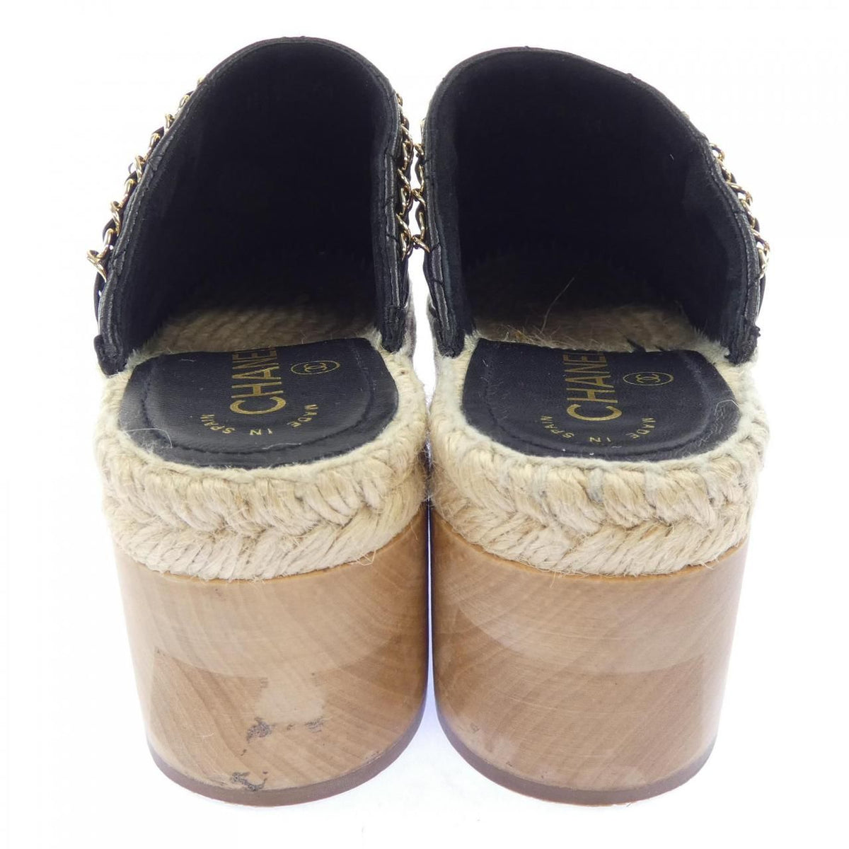 Chanel Sandals Black — view 5