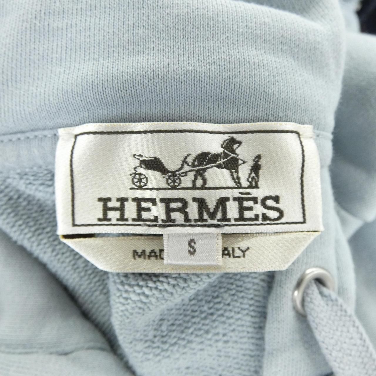 Hermes HA Hoodie Blue — view 4