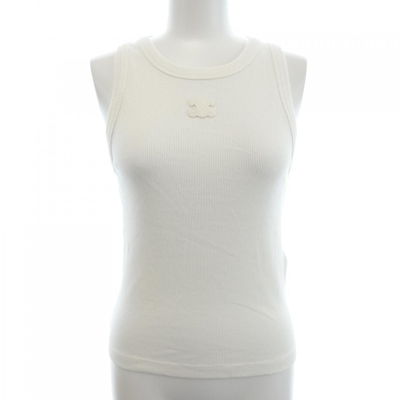 Celine Tank Top White