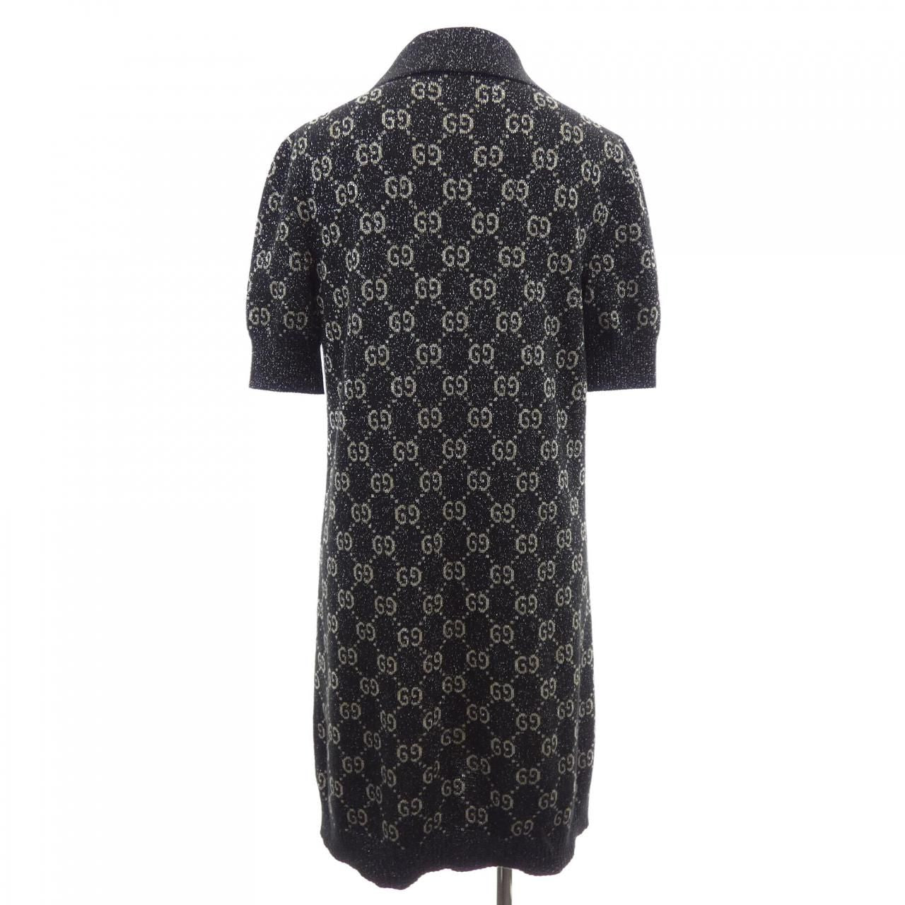 Gucci Lame GG card Polodress Dress — view 2