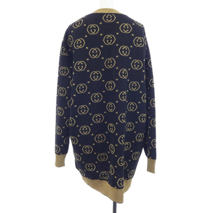 Gucci Interlocking Cardigan Black — view 2