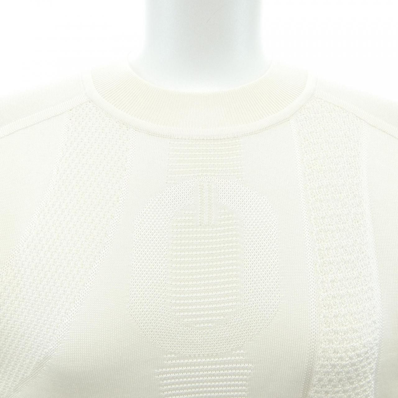 Hermes Knit Sweater White — view 5