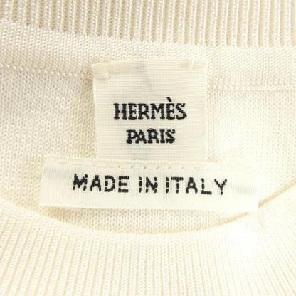 Hermes Knit Sweater White — view 4
