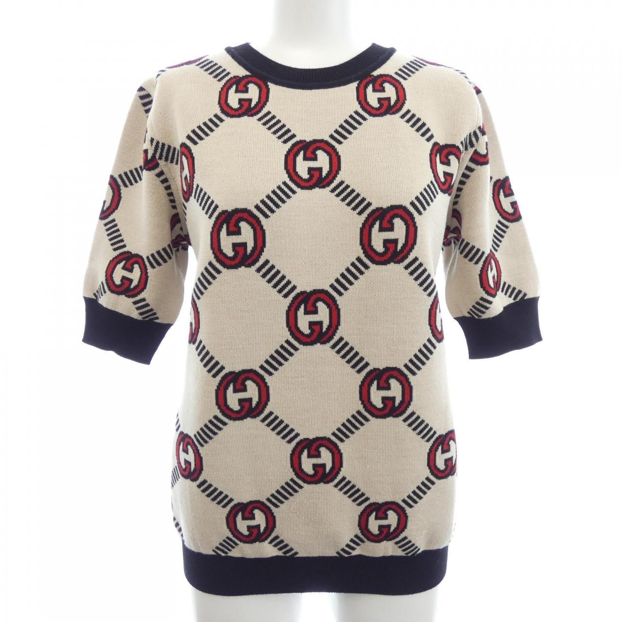 Gucci Interlocking Wool Reversiblesweater Knit Sweater