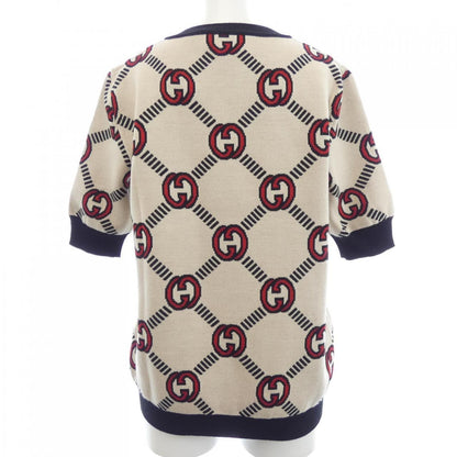 Gucci Interlocking Wool Reversiblesweater Knit Sweater — view 2