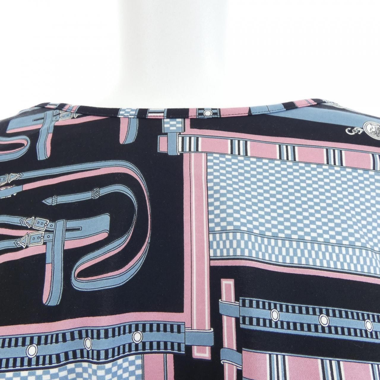 Hermes Lettres Equestres Cut Dress — view 5