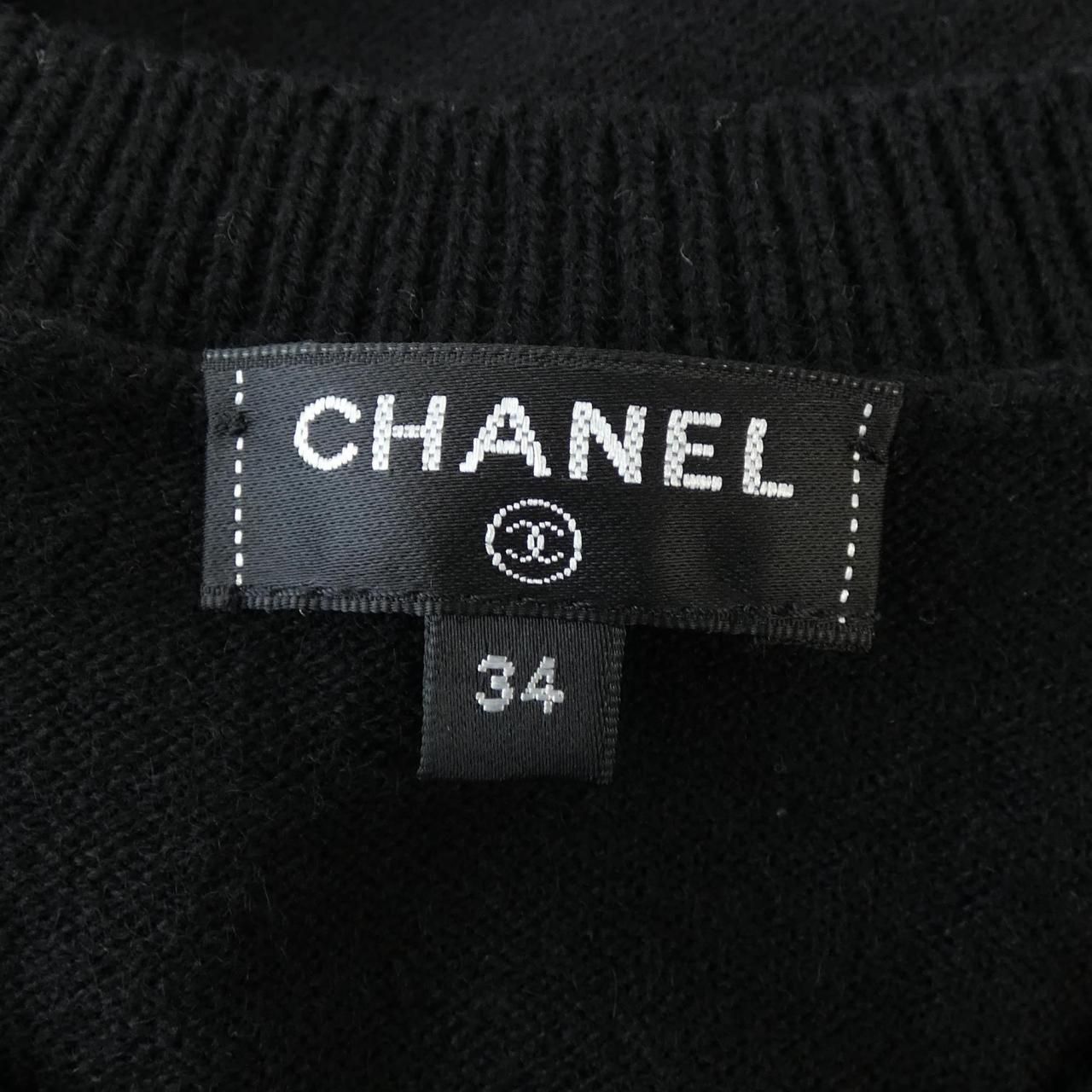 Chanel Knit Sweater Black — view 5
