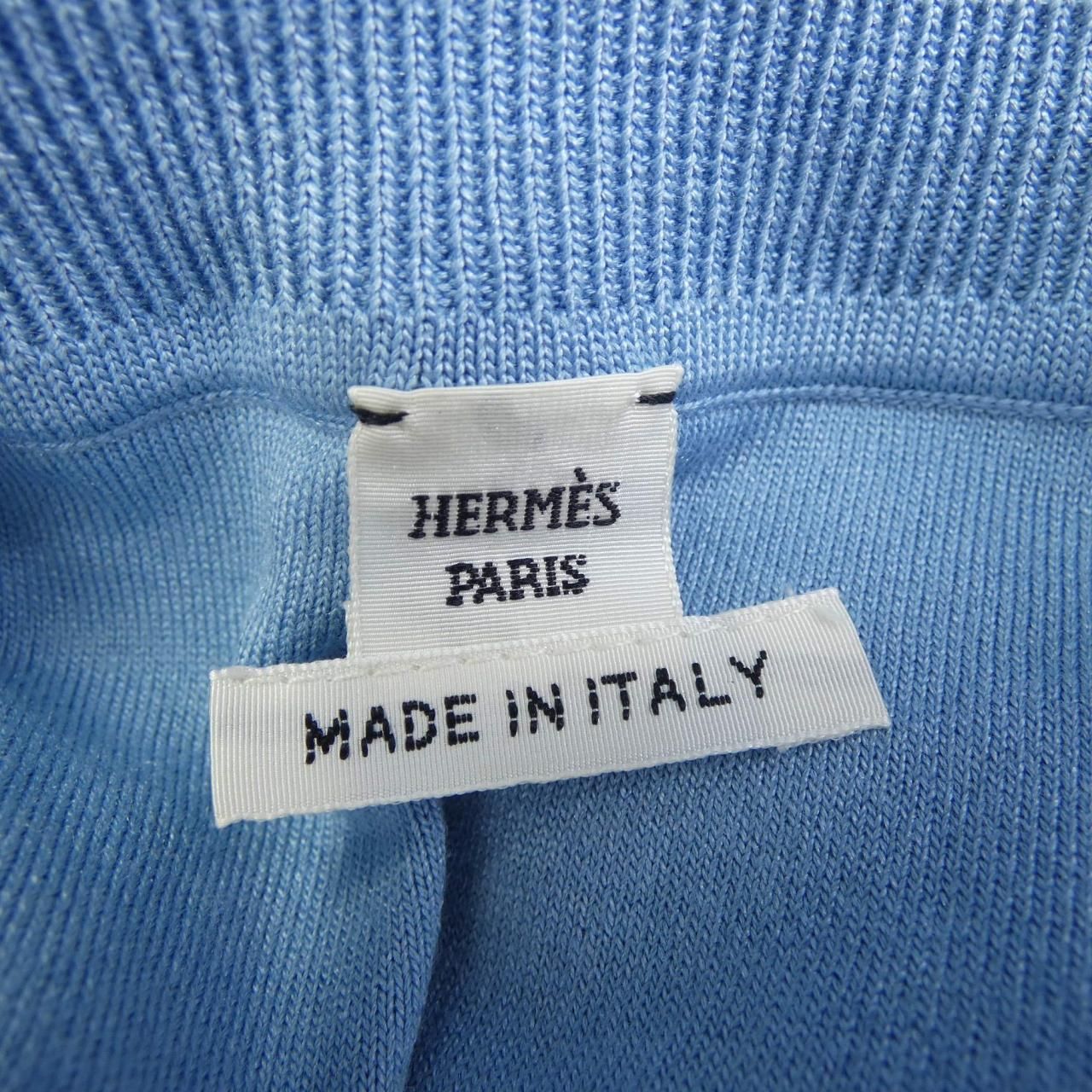 Hermes Knit Sweater Blue — view 4