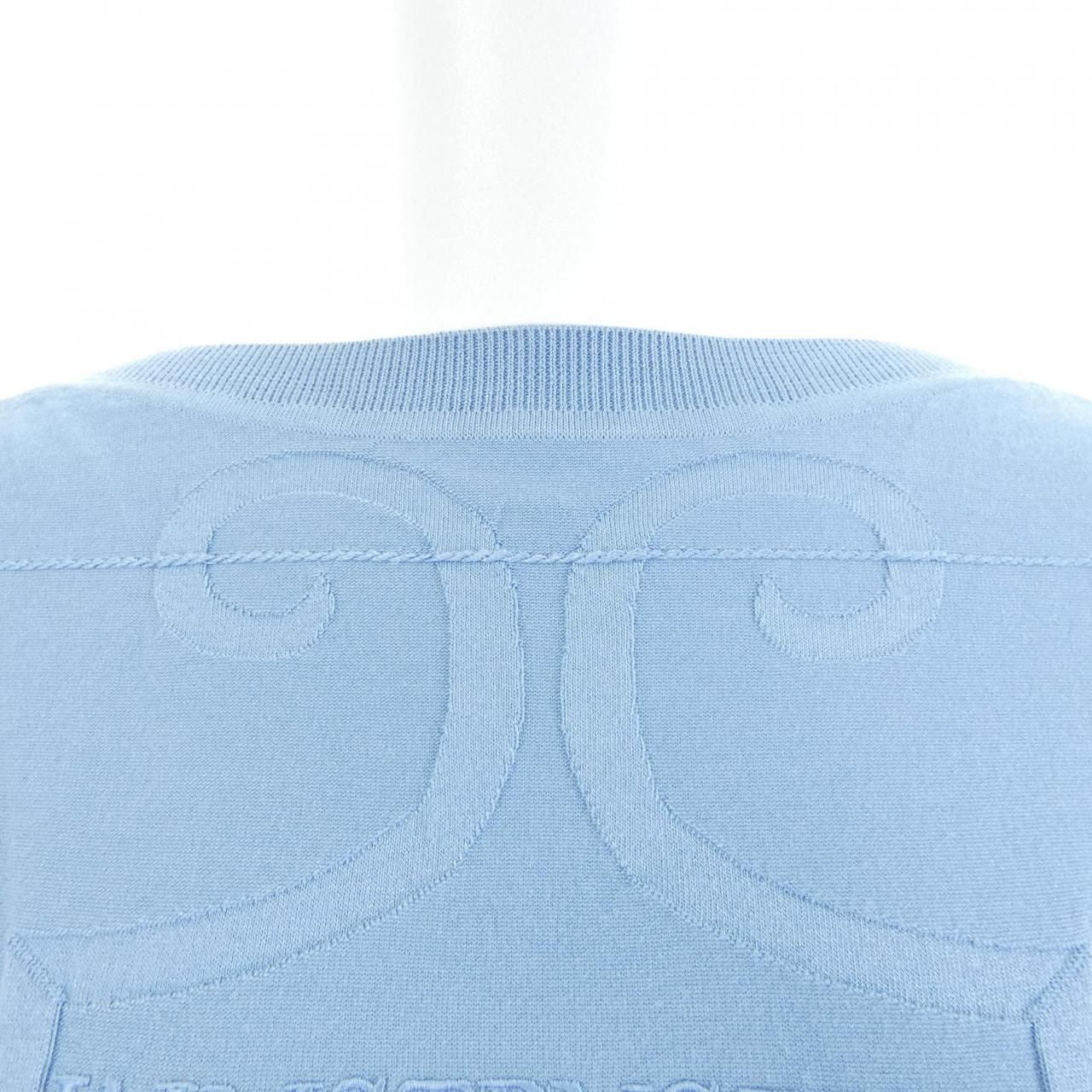 Hermes Knit Sweater Blue — view 5