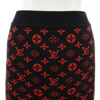 Louis Vuitton Monogram Woolknit a Line Skirt — view 5