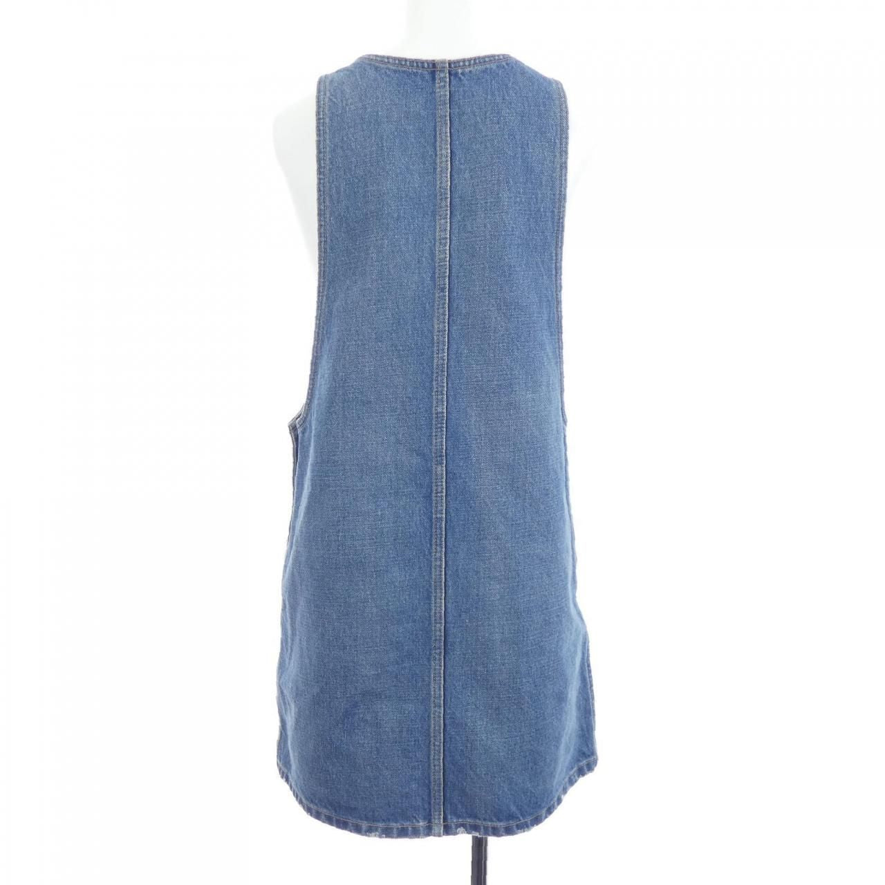 Celine Triomphe Dress Blue — view 2