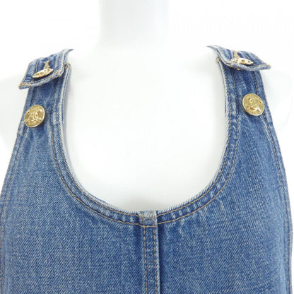 Celine Triomphe Dress Blue — view 5