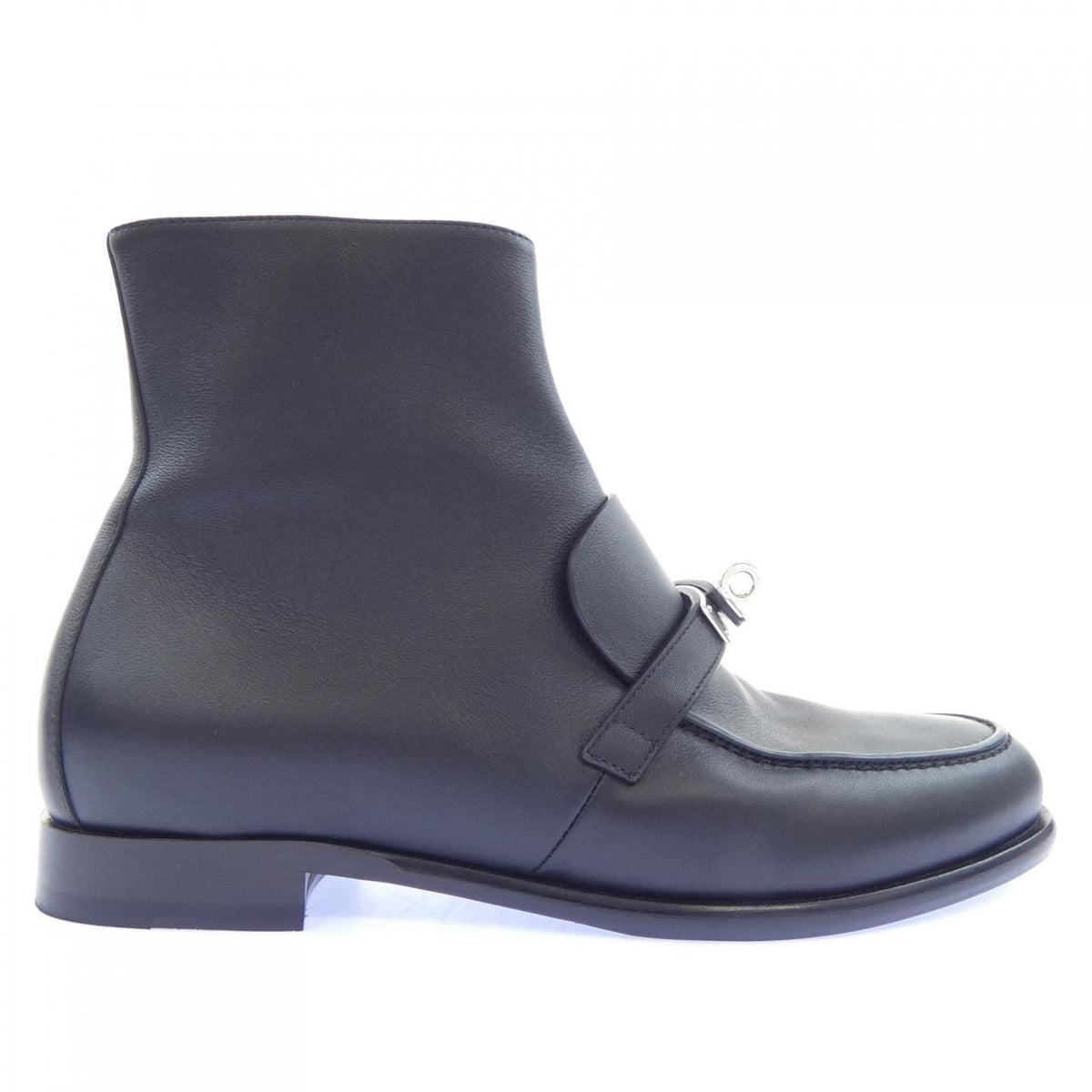 Hermes Kelsey Kelly Buckle Boots