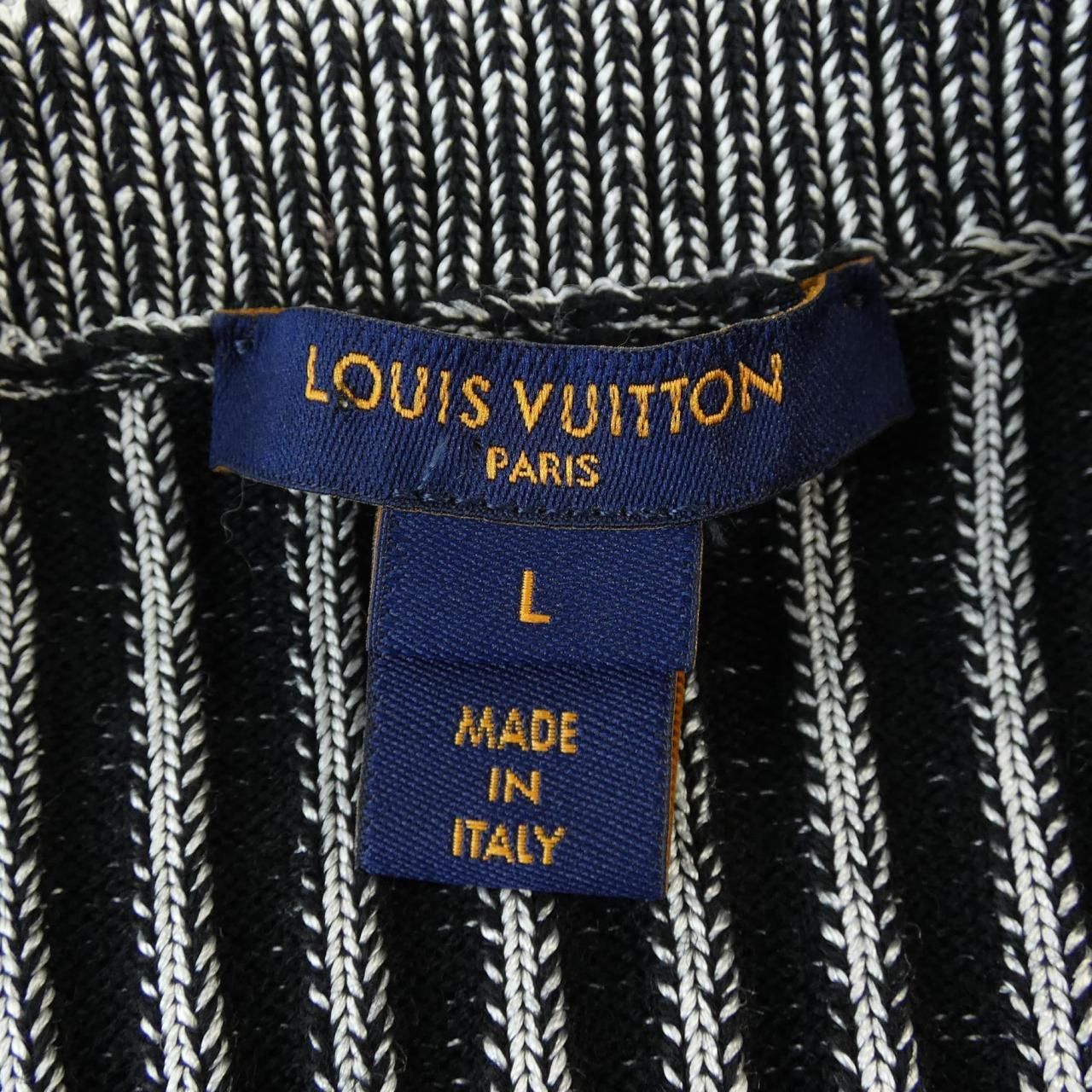 Louis Vuitton Ribbedknit Trumpet Cardigan — view 4