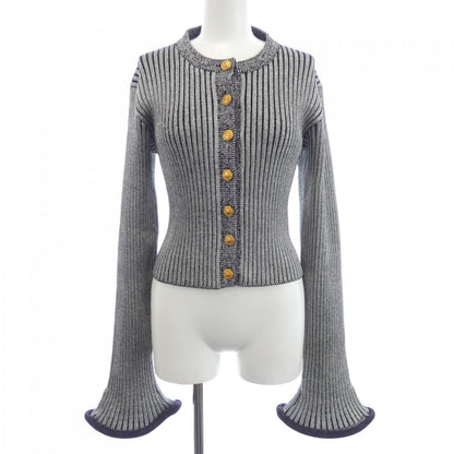 Louis Vuitton Ribbedknit Trumpet Cardigan