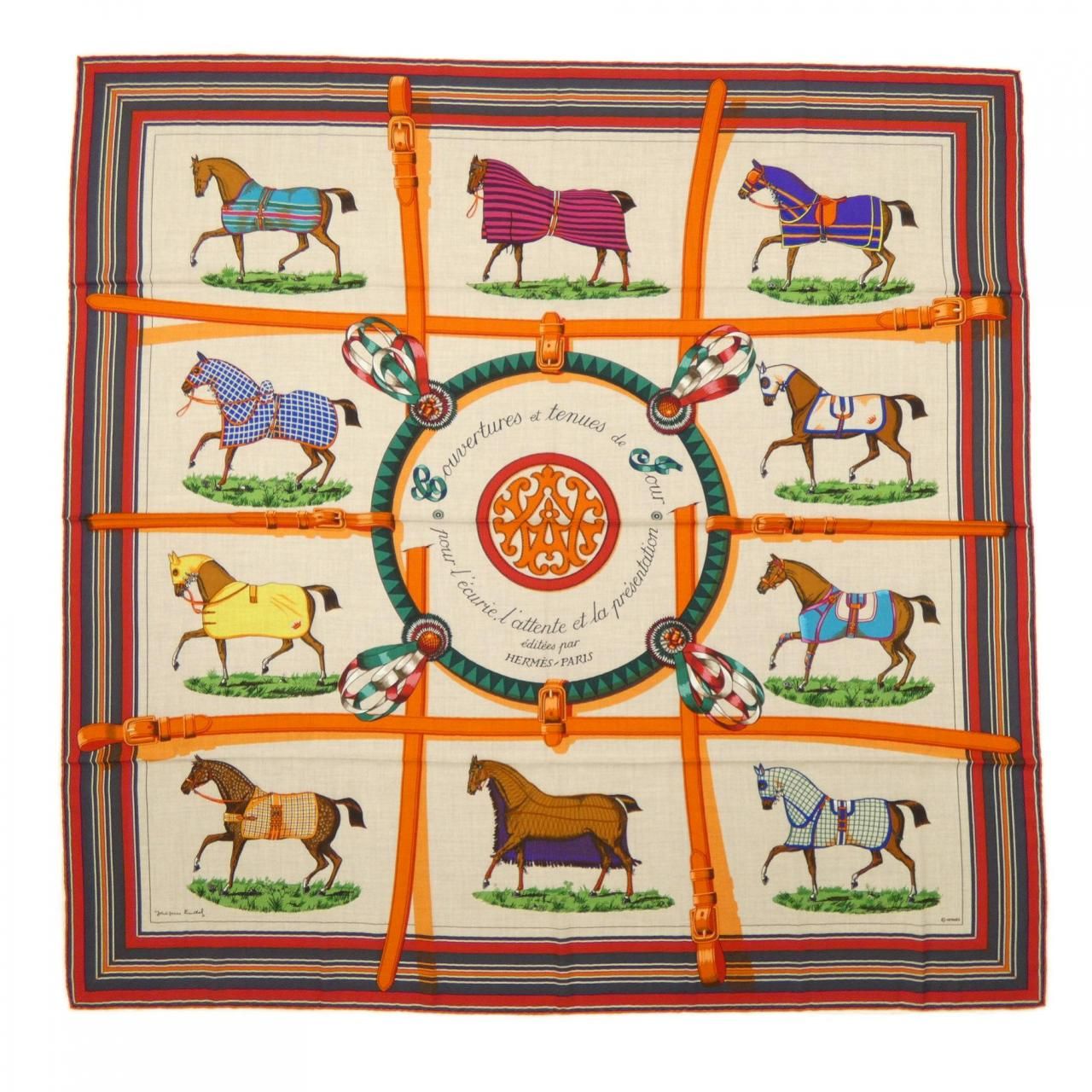 Hermes Couvertures Et Tenues Shawl Scarf