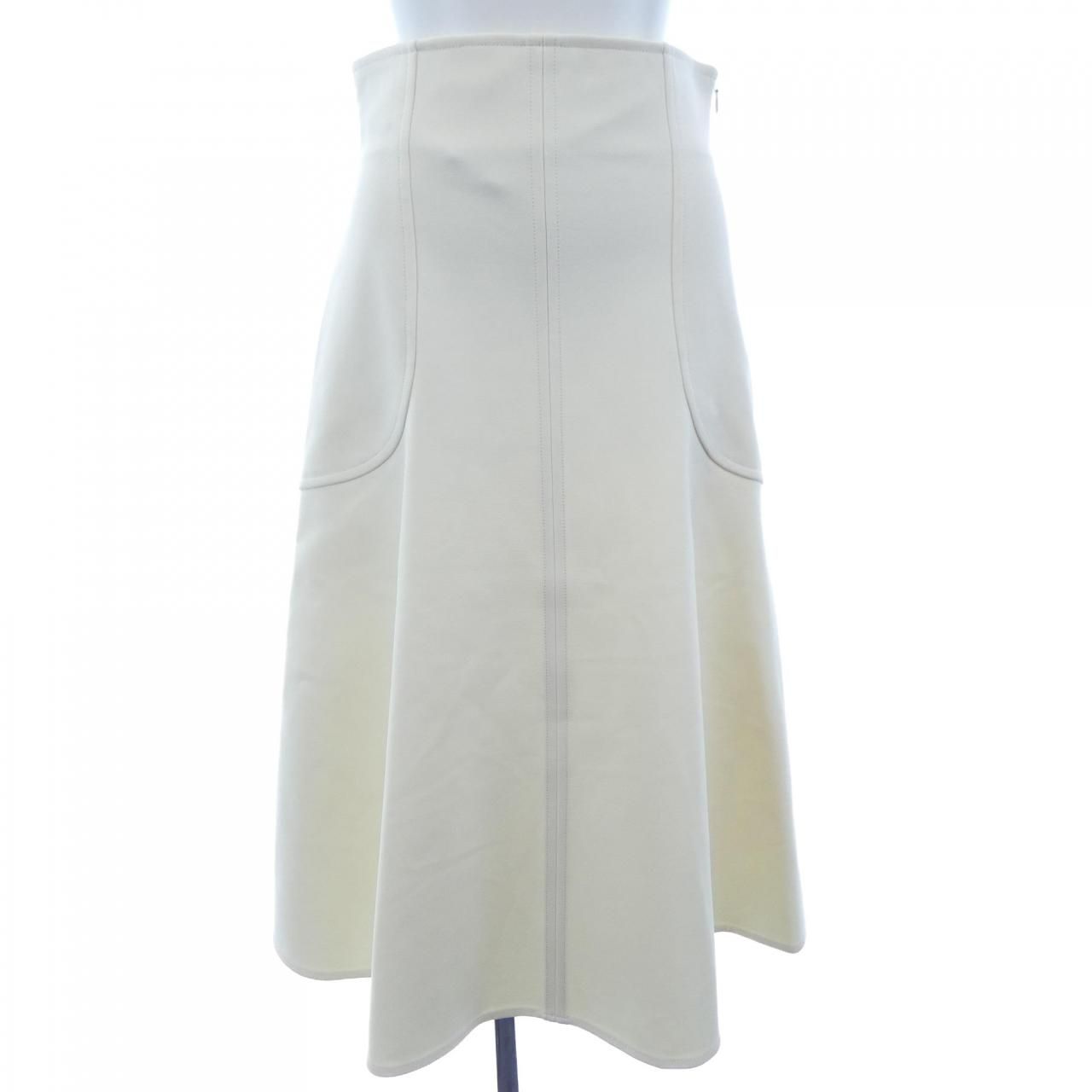 Hermes Passant Skirt White