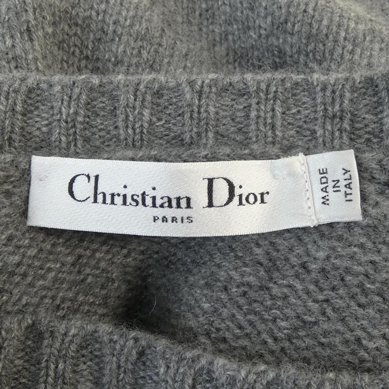 Dior Knit Sweater Gray — view 4