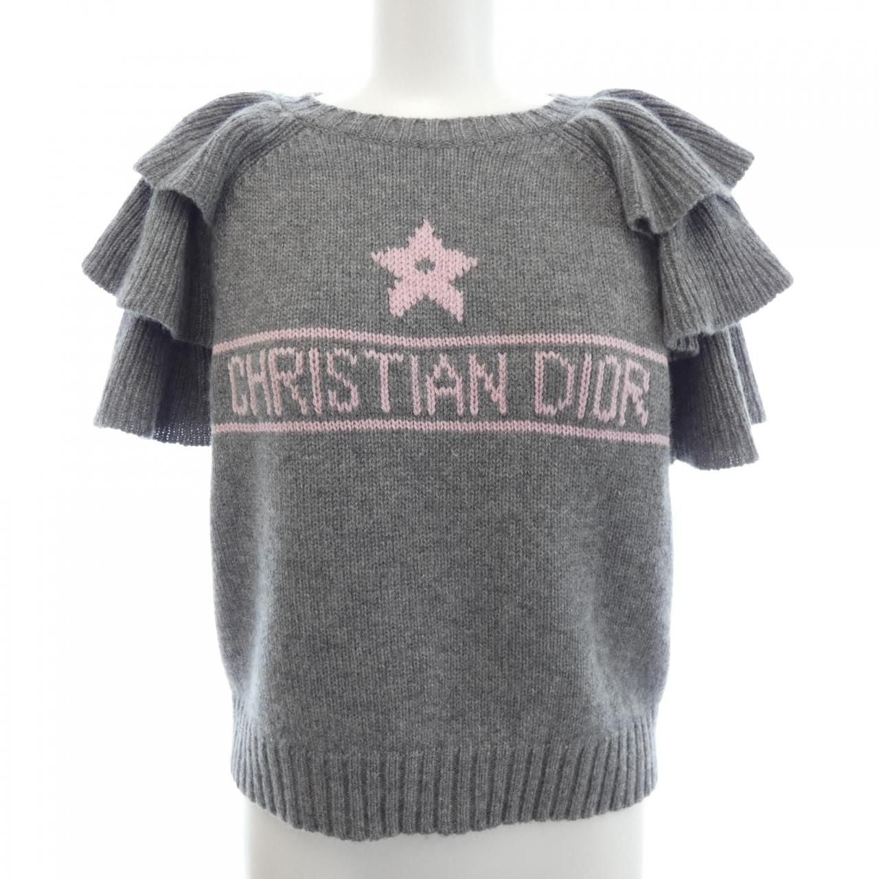 Dior Knit Sweater Gray