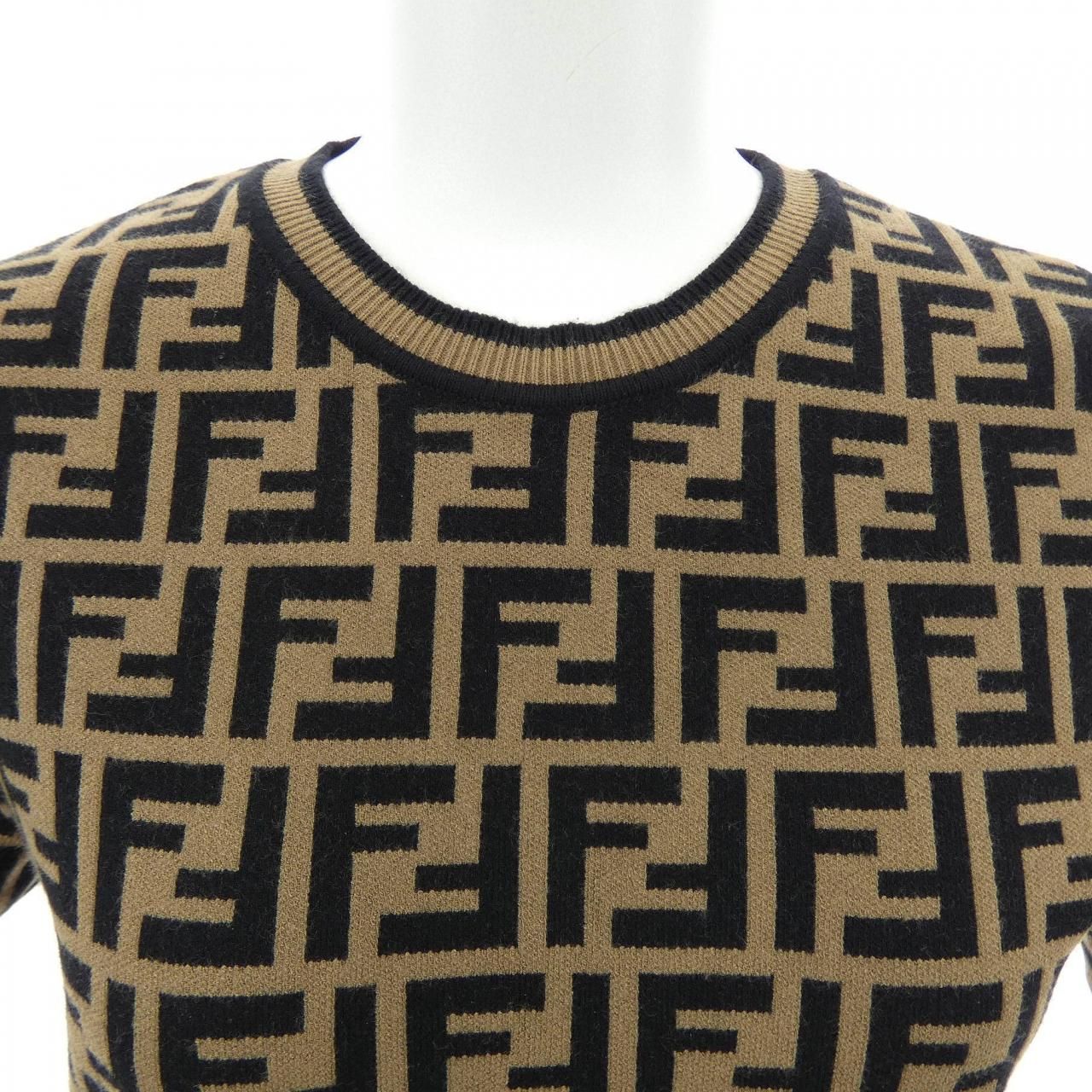 Fendi FF Motif Knit Sweater — view 6