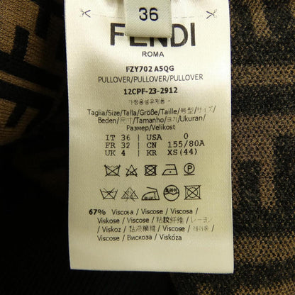 Fendi FF Motif Knit Sweater — view 3