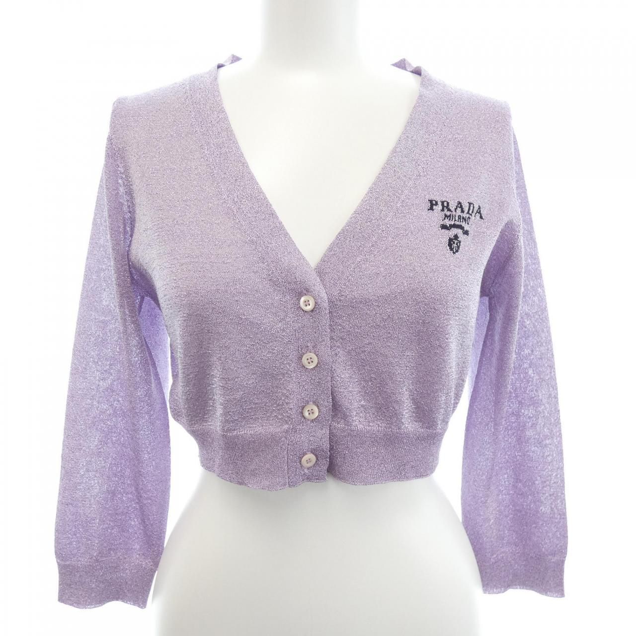 Prada Cardigan Purple