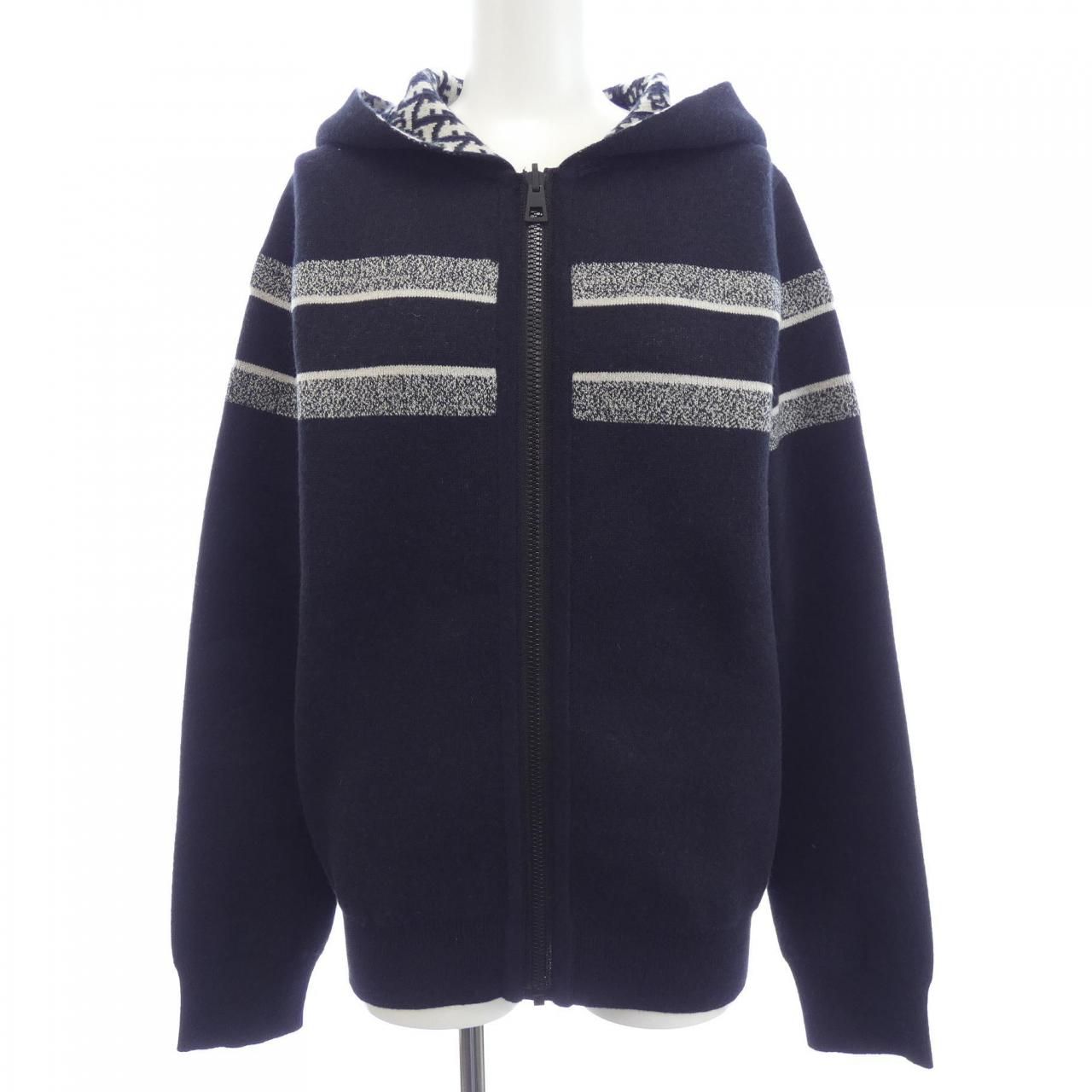 Dior Oblique Technical Cashmere Hoodie