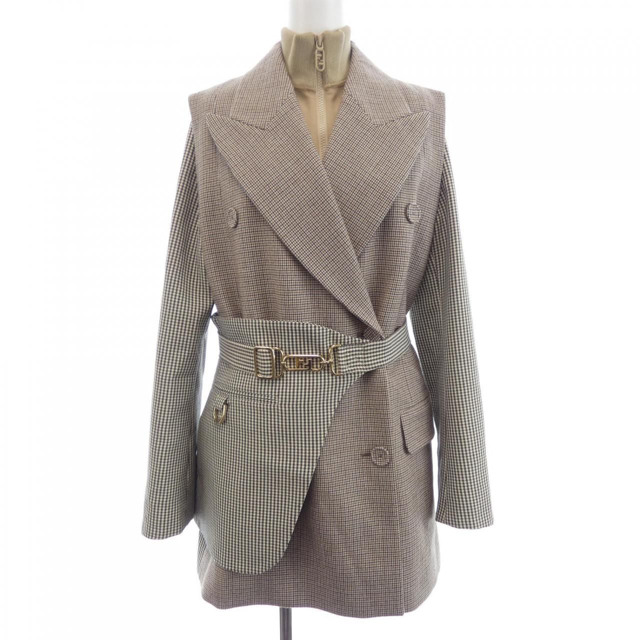 Fendi Jacket Brown