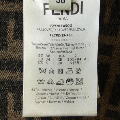 Fendi FF Motif Knit Sweater — view 3